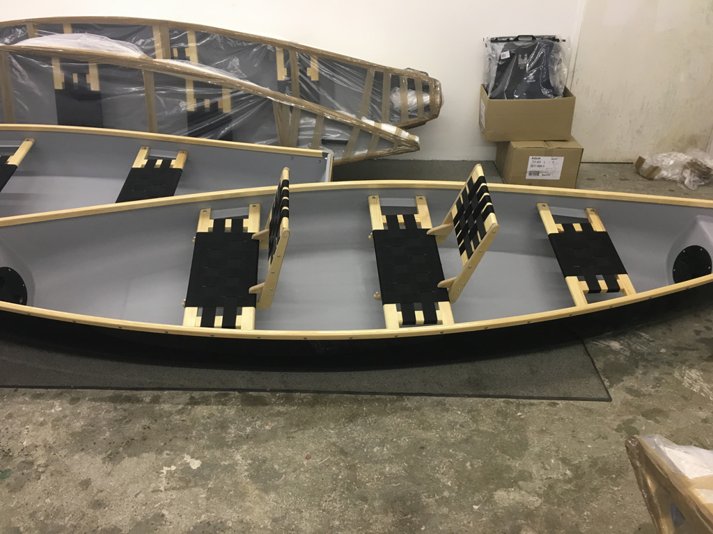 Rueckenlehnen für all unsere Kanu Modelle Kanu mit Rueckenlehnen